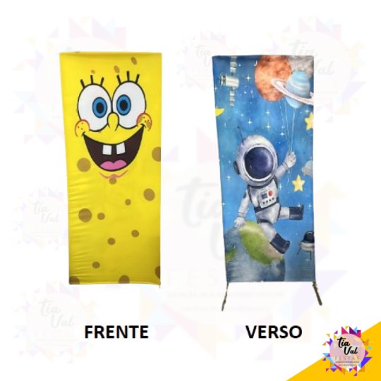 CAPA VESTE FACIL BOB ESPONJA  /  ASTRONAUTA