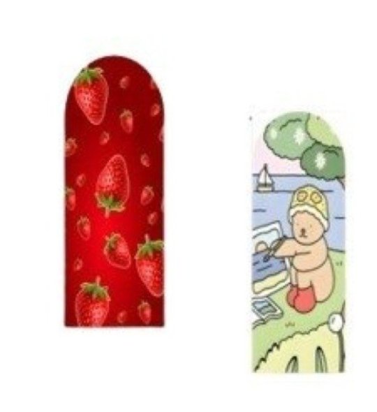 CAPA VESTE FACIL BOBBIE GOODS  OU  MORANGO