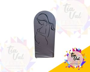 Foto de CAPA VESTE FÁCIL MÃE -CHA REVELEÇÃO - CHA BABY  0,80 X 2 M