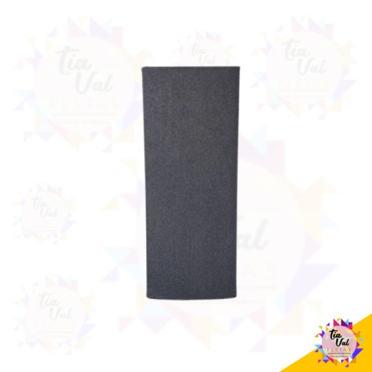 CAPA VESTE FACIL PRETO BRILHOSO 1,80M X 80CM
