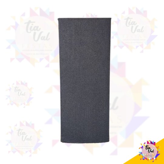 CAPA VESTE FACIL PRETO BRILHOSO 2,20M X 80CM