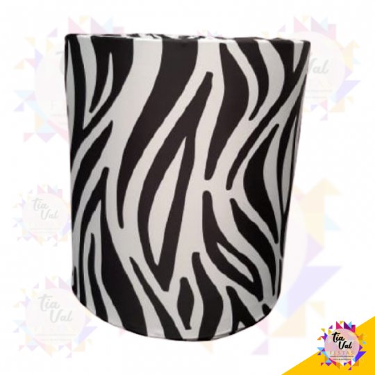 CAPA ZEBRA P/ CILINDRO GRANDE - SAFARI