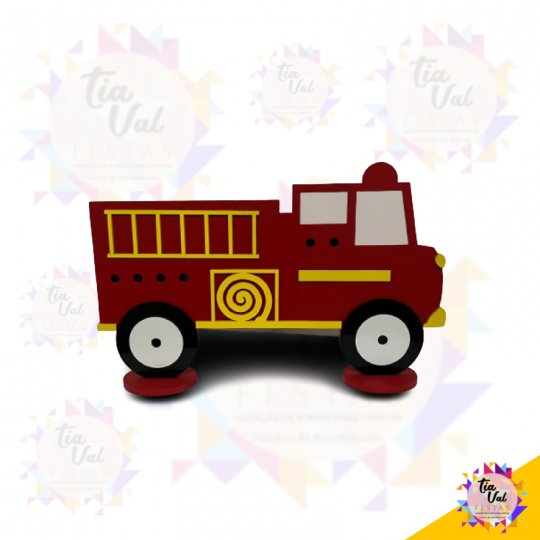 CARRO BOMBEIRO MDF 19 X 30