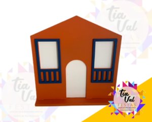 Foto de CASA SERTÃO LARANJA PEQUENA MDF