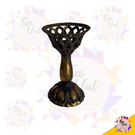 CASTICAL OURO VELHO - METAL - VELA FINA