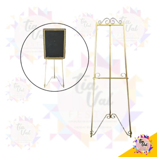 CAVALETE P/QUADRO OU LOUSA - FERRO