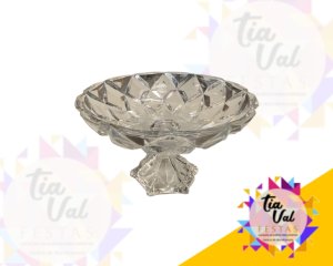 Foto de CENTRO DE MESA  VIDRO - CRISTAL 20 X 32 CM
