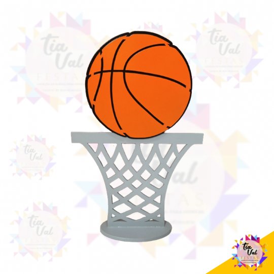 CESTO DE BASQUETE  - MDF 30 CM