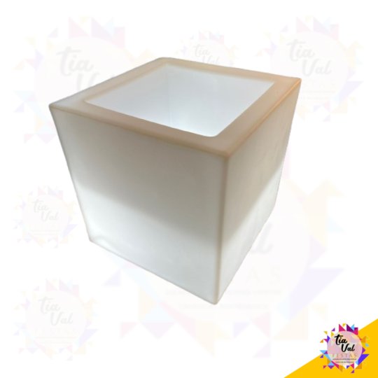 CHAMPANHEIRA LUMINARIA QUADRADA 41 X 41 X 41