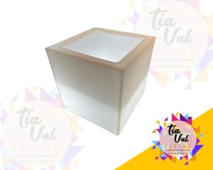 Foto de CHAMPANHEIRA LUMINARIA QUADRADA 41 X 41 X 41