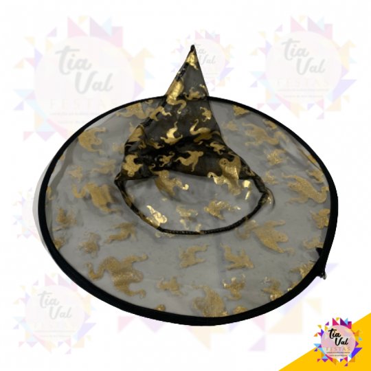 CHAPEU BRUXA HALLOWEEN