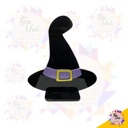 CHAPEU DE BRUXA - HALLOWEEN 25 CM X 23 CM