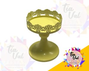 Foto de CINZELADO AMARELO BEBE C/ BASE PP