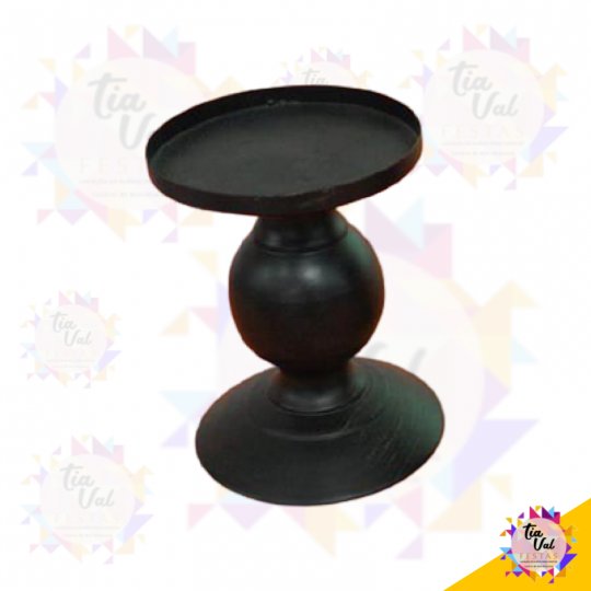CINZELADO MARRON CASTIÇAL (MÉDIO)
