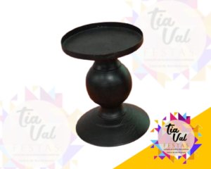 Foto de CINZELADO MARRON CASTIÇAL (MÉDIO)