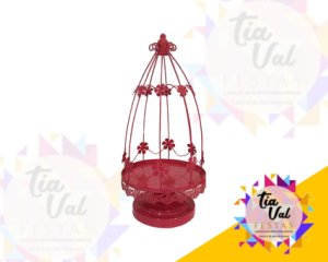 Foto de CINZELADO PINK GAIOLA C/ ROSAS