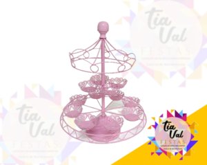 Foto de CINZELADO ROSA CARROSSEL P/ CUPCAKE