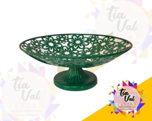 Foto de CINZELADO VERDE BANDEIRA FRUTEIRA VAZADA