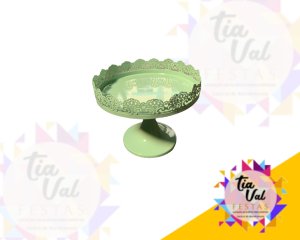 Foto de CINZELADO VERDE BEBE C/ BASE P/ CIMA M