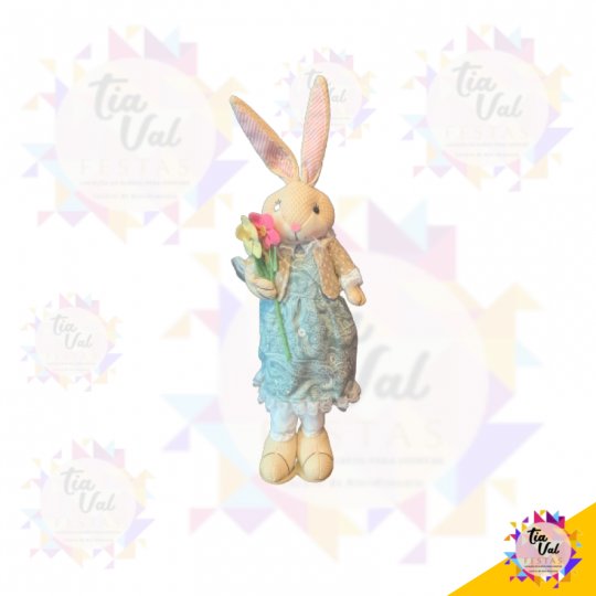 COELHO PASCOA - PELUCIA 15 X 52 CM