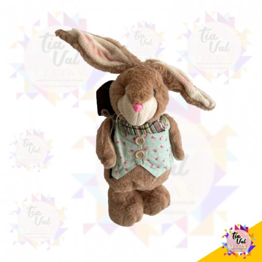COELHO PASCOA C/ PA - PELUCIA 17 X 37 CM