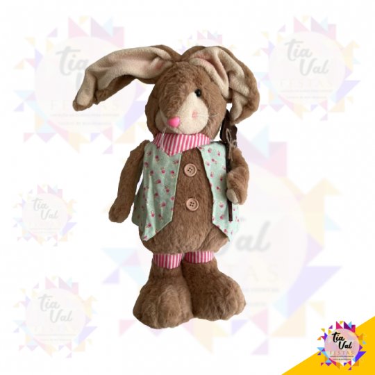 COELHO PASCOA C/ PA - PELUCIA 22 X 43 CM
