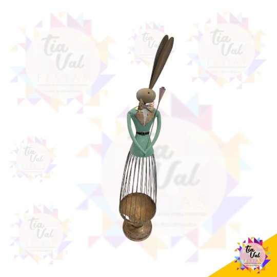 COELHO - FERRO - PASCOA - MASCULINO 41 CM