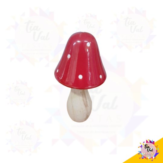 COGUMELO - VERMELHO - PEQUENO