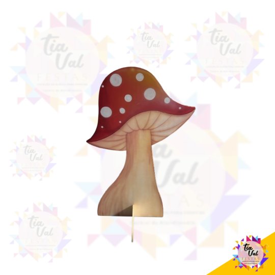 COGUMELO VERMELHO - GRANDE 1,30 M X 0,85