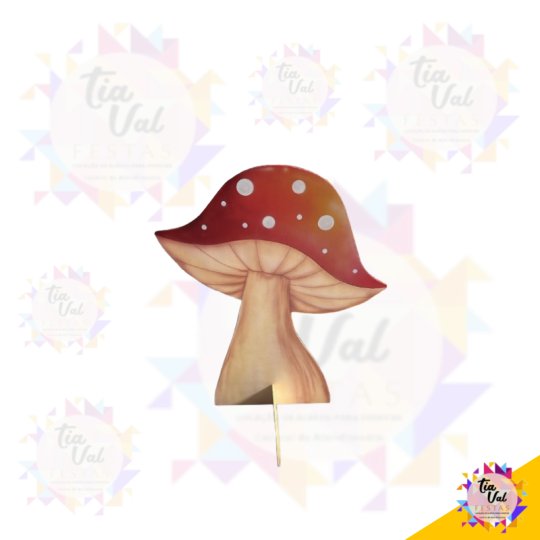 COGUMELO VERMELHO - MEDIO - 1M X 0,80