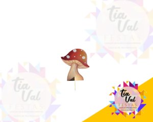 Foto de COGUMELO VERMELHO  - PEQUENO 53 X 40