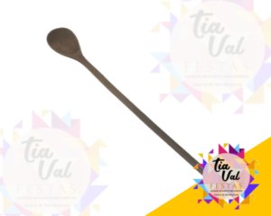 Foto de COLHER DE MADEIRA GRANDE