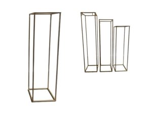 Foto de COLUNA DE FERRO - MEDIA - 1,80M X 0,45CM - DOURADA