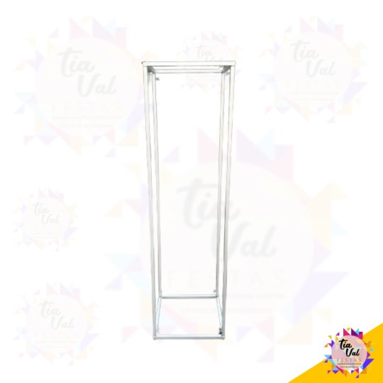 COLUNA DE FERRO - PEQUENA -1,60M X 0,45CM - PRATA