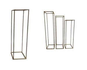 Foto de COLUNA DE FERRO - PEQUENA  -1,60M X 0,45CM - DOURADA