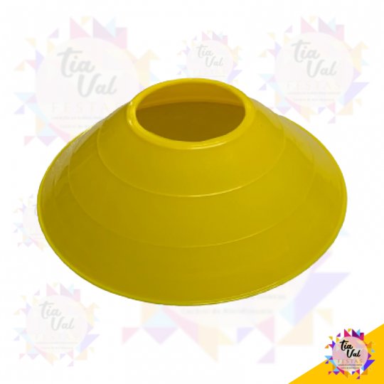 CONE CHAPEU CHIÊS - AMARELO