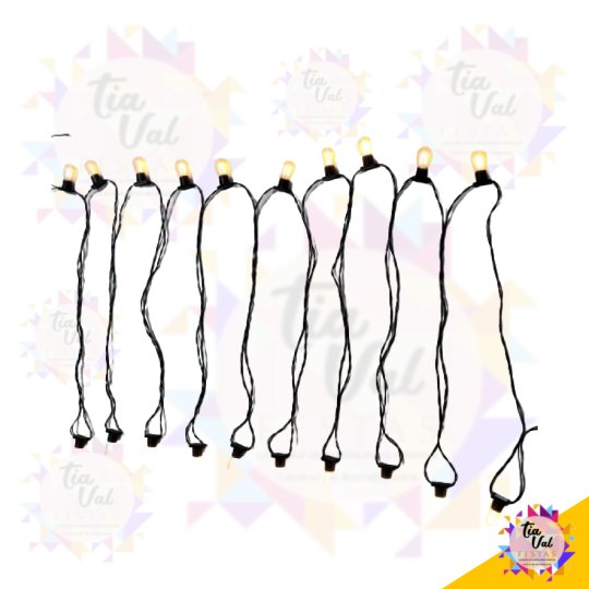 VARAL DE QUERMESSE - 10M 20 LAMPADAS
