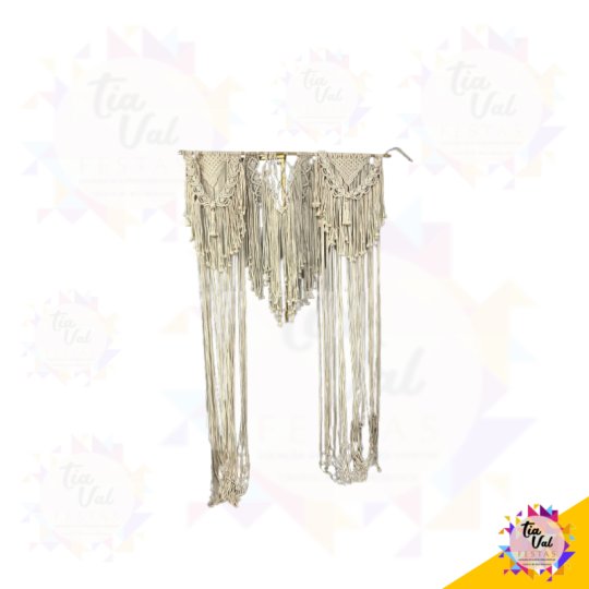 CORTINA DE MACRAME