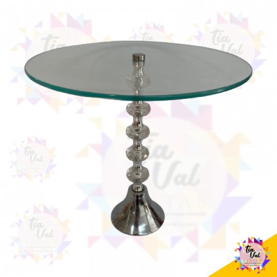 CRISTAL BASE P/ DOCES VIDRO 0,30CM G