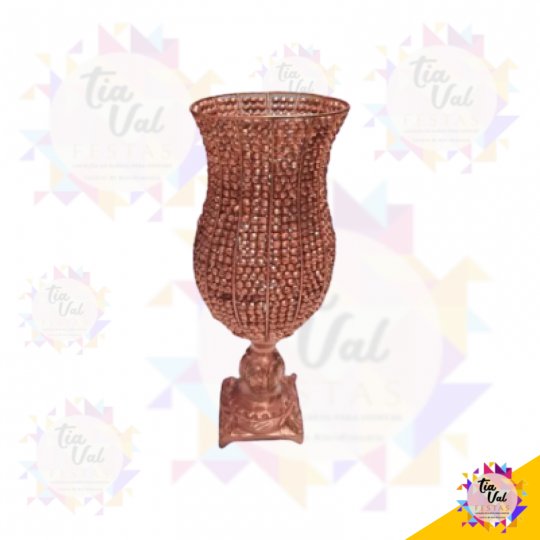 CRISTAL ROSE VASO GRANDE