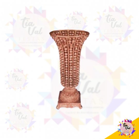 CRISTAL ROSE VASO TAÇA 