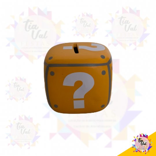 CUBO INTERROGAÇÃO - MARIO BROS