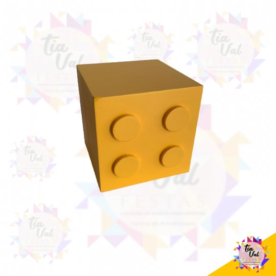 CUBO LEGO AMARELO