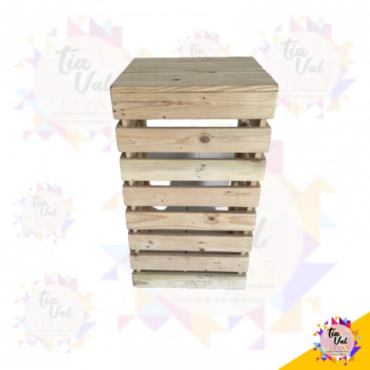 CUBO PINUS QUADRADO CRU GRANDE