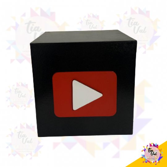 CUBO YOUTUBE - MDF