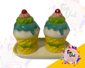 Foto de CUPCAKE AMARELO DUPLO PEQUENO