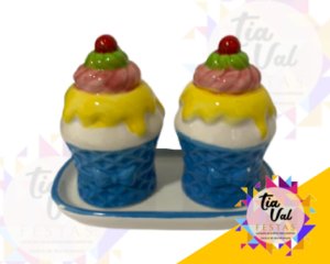 Foto de CUP CAKE AZUL DUPLO PEQUENO