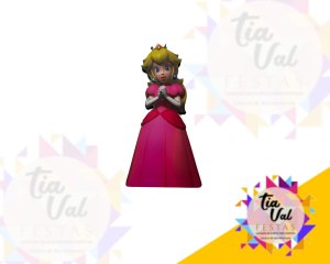 Foto de PRINCESA PEACH - MDF ADESIVADO PP -  10 X19