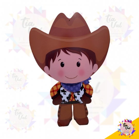 COWBOY - FAZENDINHA - MDF