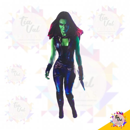GAMORA - GAURDIÕES DA GALAXIA - MDF